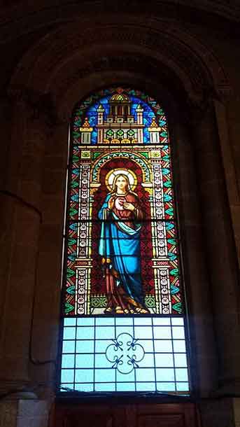 Vitrales del Templo Inmaculado Corazón de María en León Gto